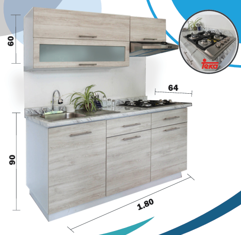 Cocina Argentina 1.80