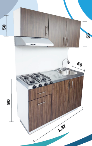 Cocineta Bogotá 1.37